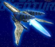 Arwing seen during the Saurian Crisis.