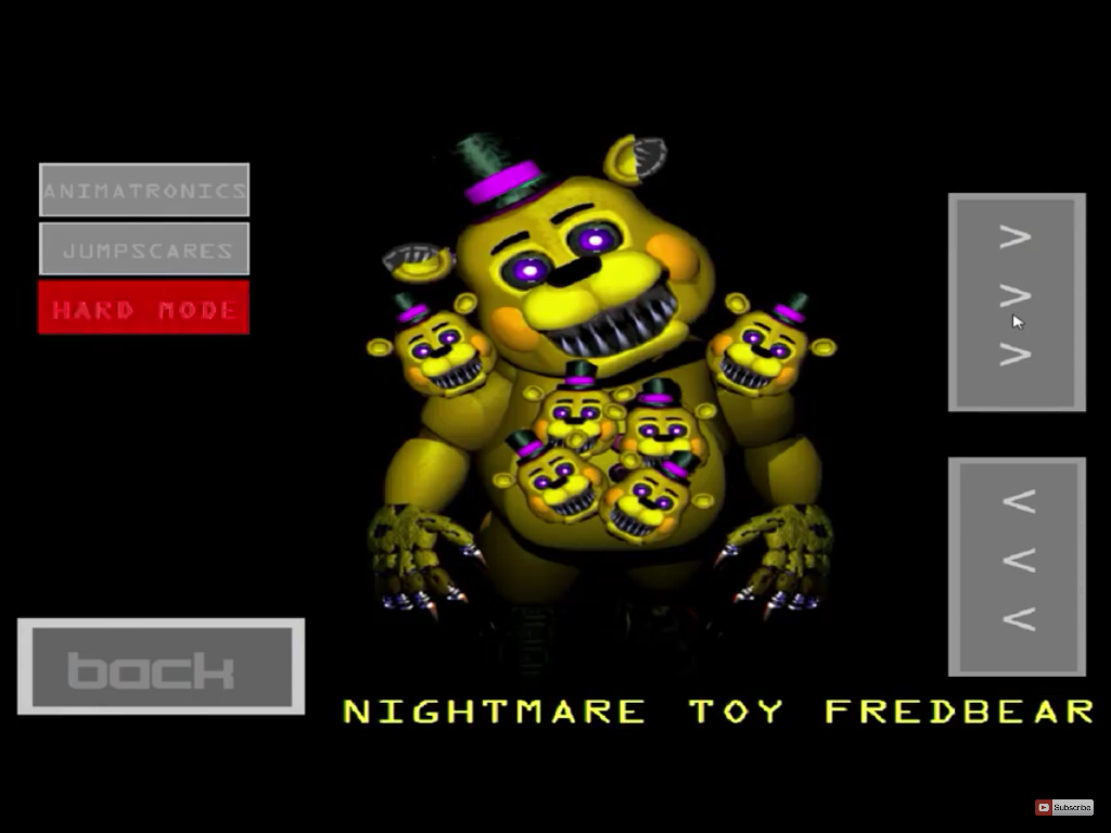 Golden Freddy and Nightmare Fredbear by tailsdollterror -- Fur