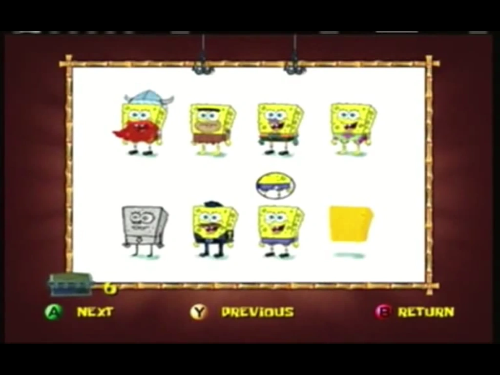 The spongebob squarepants movie / concept art The adventure of gamers