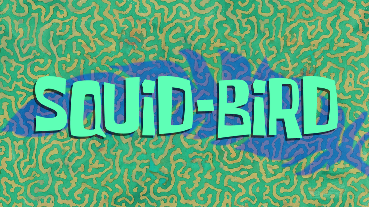 Squid-Bird | The Adventure of SpongeBob SquarePants Wiki | Fandom