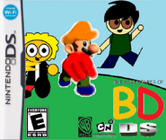 North American boxart (note the gold spikes protruding, possibly Averon covered up by Nintendo DS logo)