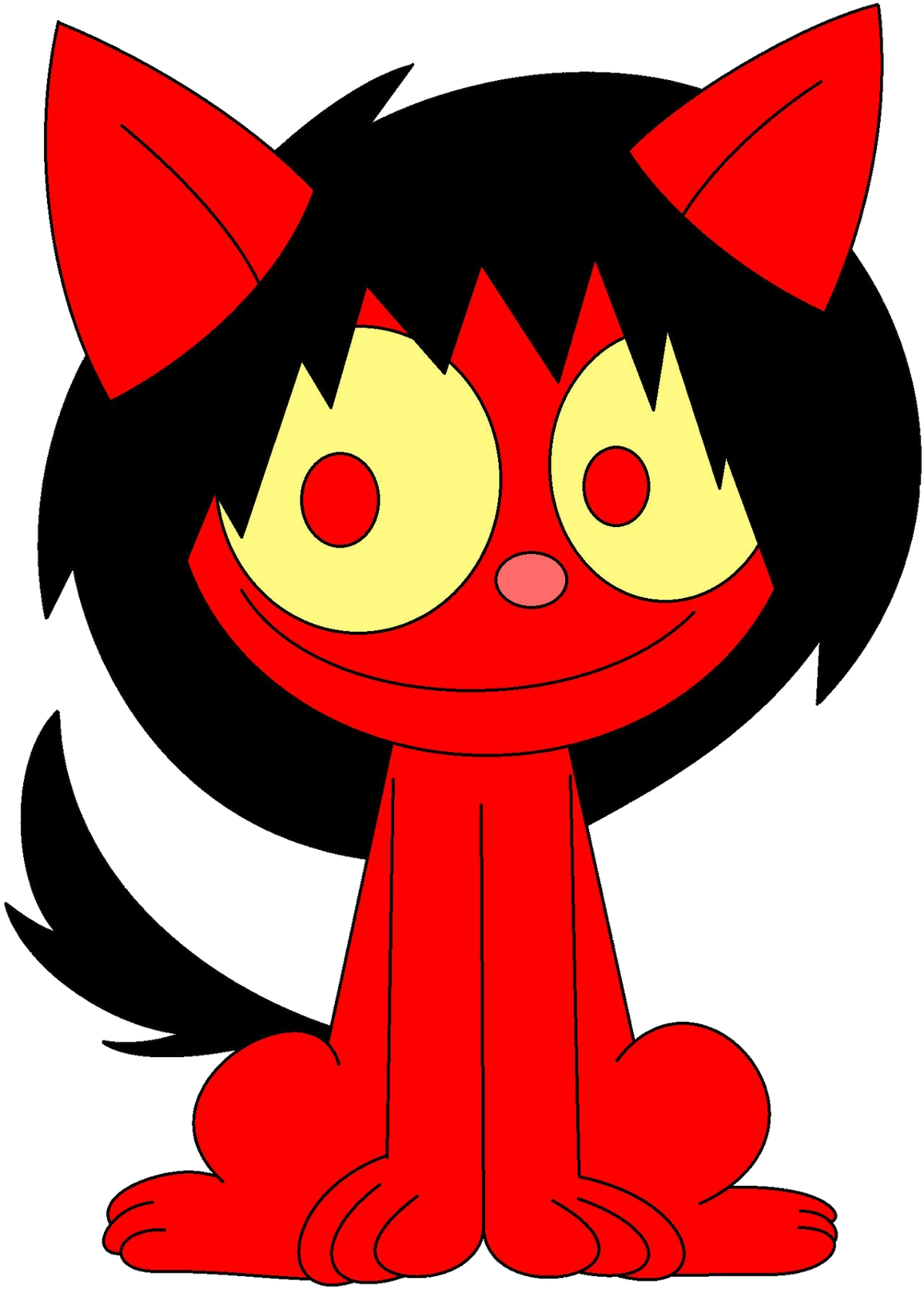 Smile Dog (Ra1nb0wk1tty101) | The Adventures of Ra1nb0wK1tty and