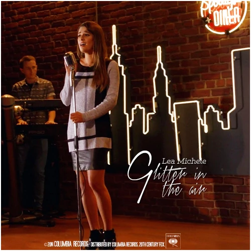Glitter In The Air The All Glee Music Wiki Fandom