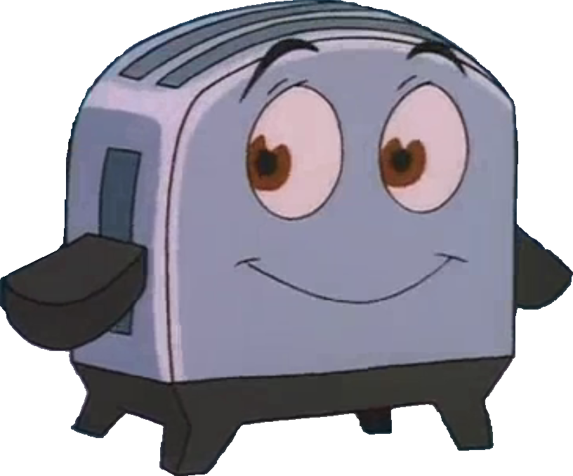 Toaster (from The Brave Little Toaster) The Amazing World of Helen