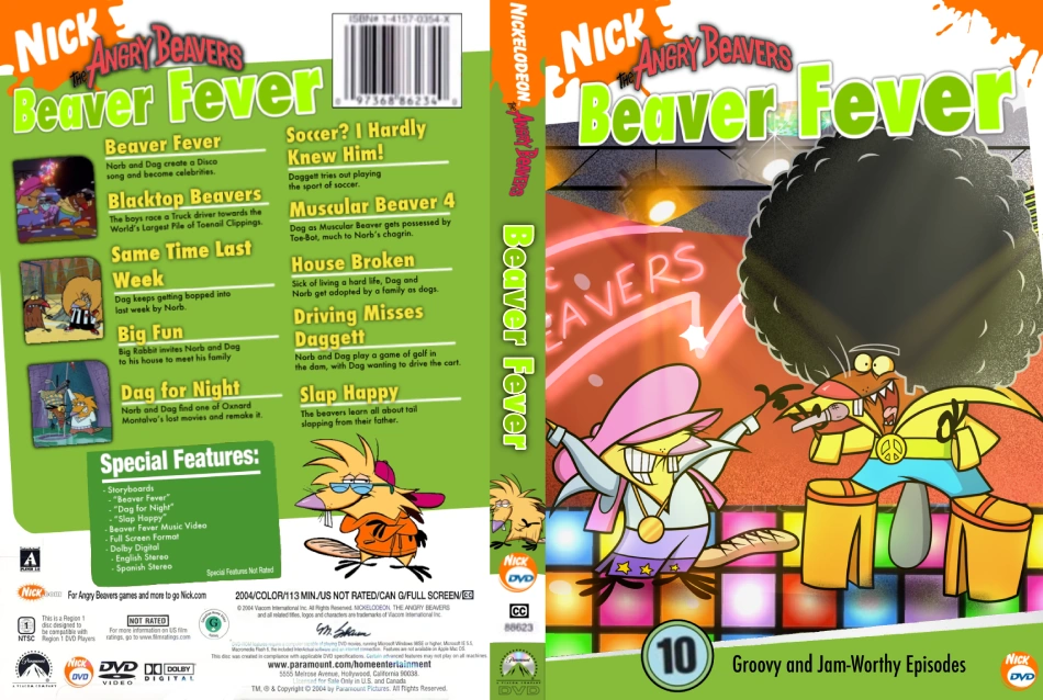 Beaver Fever (DVD) | The Angry Beavers: Rewritten Wiki | Fandom