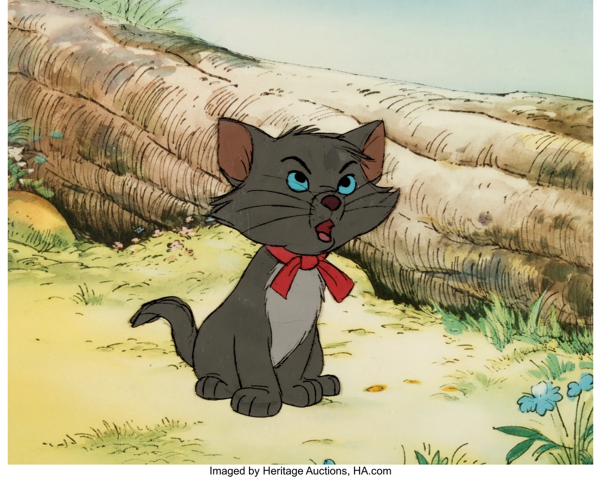 And you said we're gonna ride on your magic carpet. The Aristocats