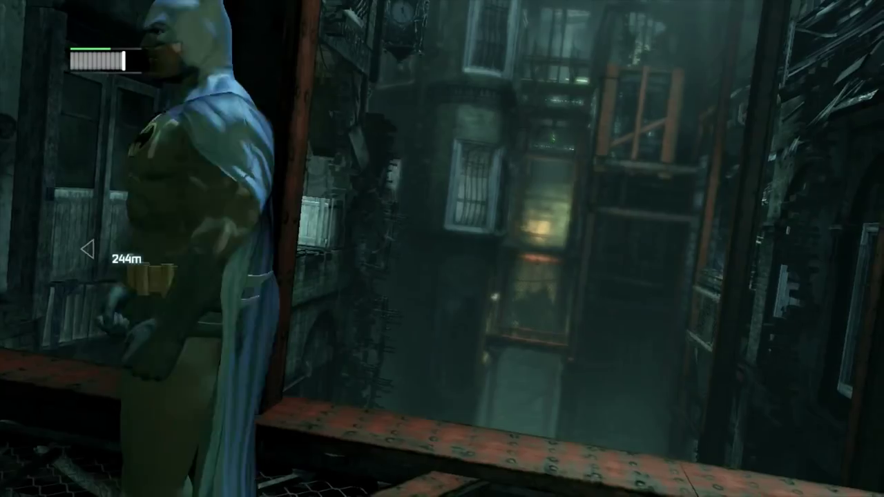 80% of Batman: Arkham City takes place on streets