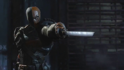 Batman, Deathstroke Black Mask from Arkham Origins Wallpaper