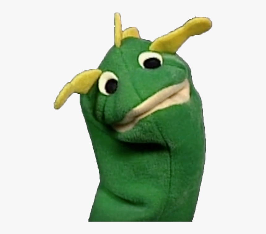 baby einstein bard the dragon puppet