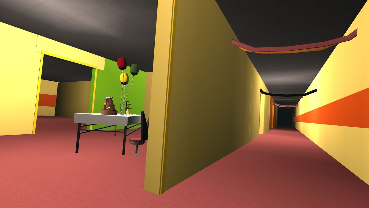 The backrooms Level fun part 2, Creds: return to render, #xyzbca #, the backrooms