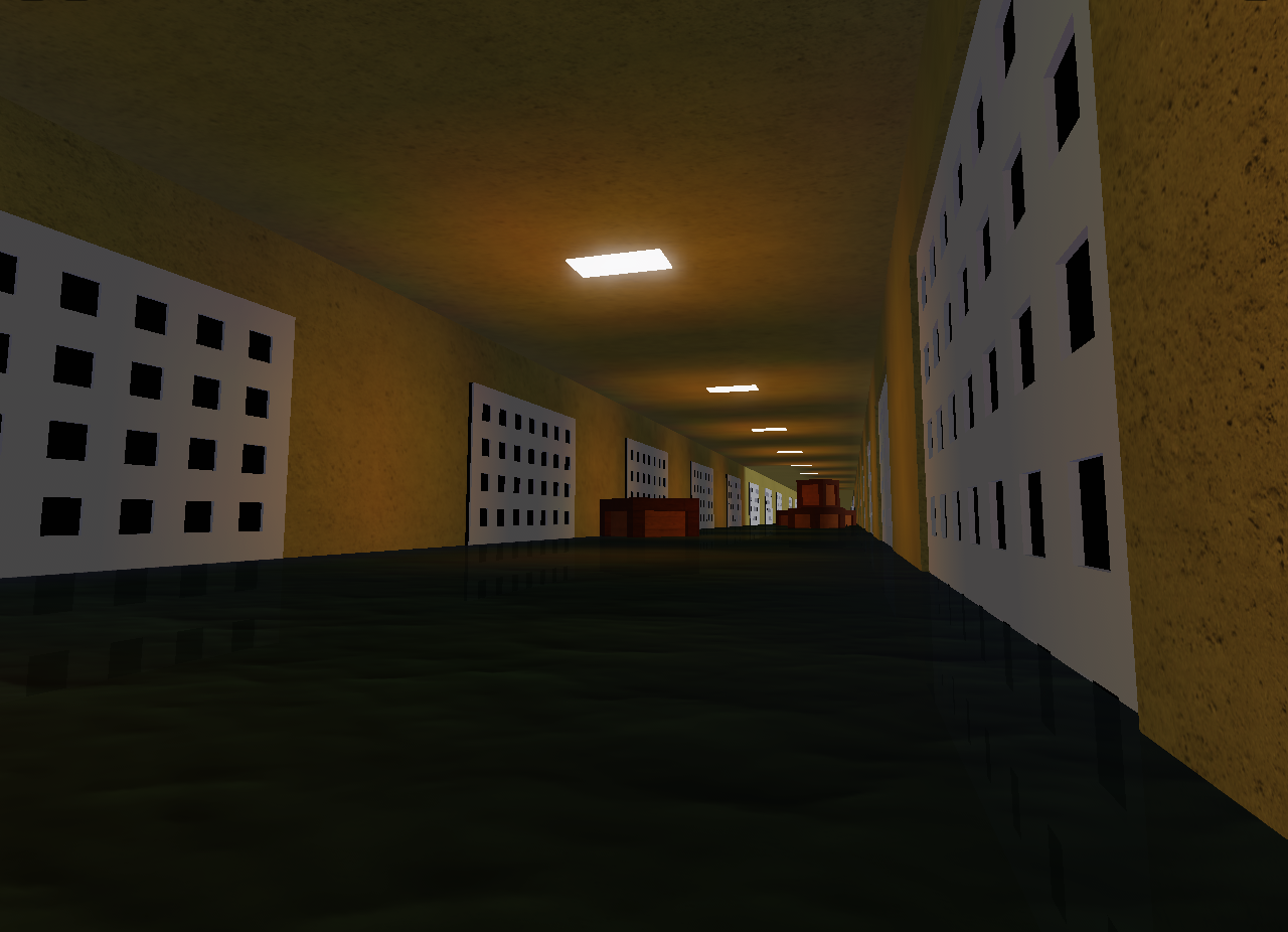 The End in minecraft backrooms: Alternative Edition. Including level 2 and  the entity