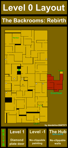 Backrooms Level 0-10 map i made using the wikidot : r/backrooms