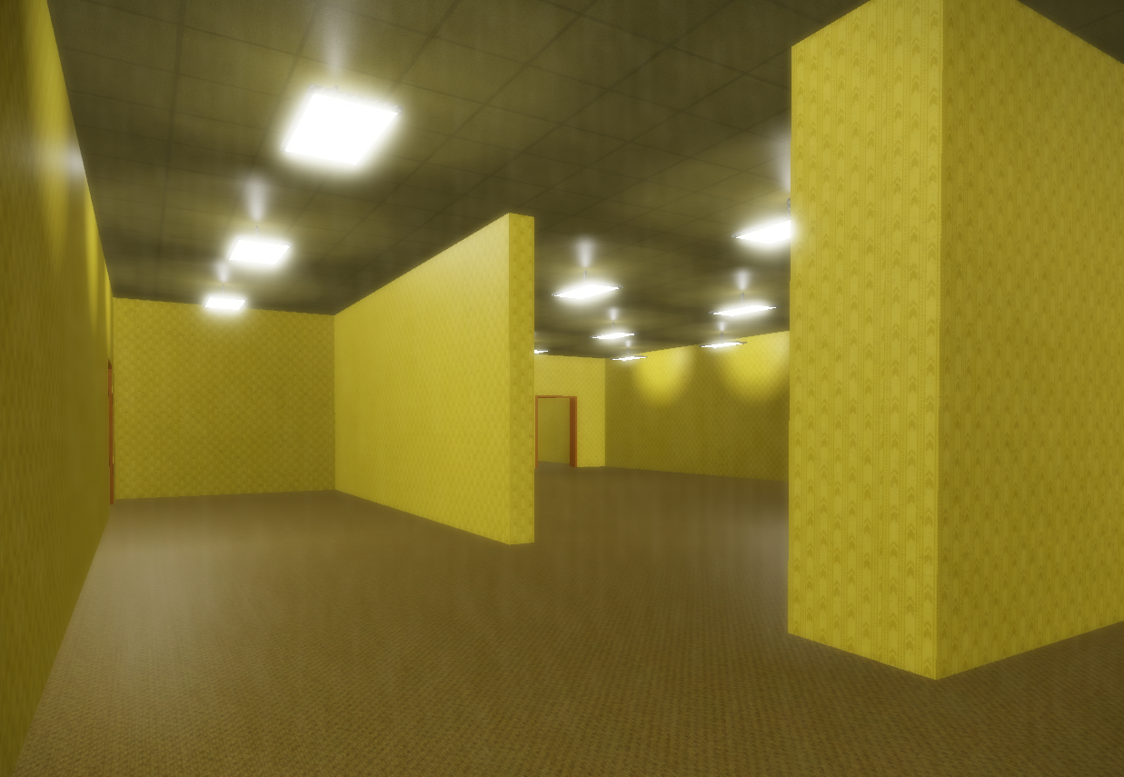 Project : Backrooms on X: -[LEVEL 0]- -[THE BACKROOMS]- -[COMING