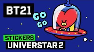 BT21 Animated Stickers - UNIVERSTAR 2