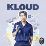 RM promoting Kloud Beer (October 2021)