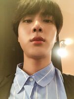 Jin on Twitter: "각도따윈 필요없다" [2018.03.31] #2