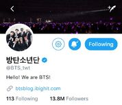 BTS' official twitter account on April Fools 2017 pt.9