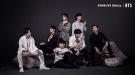 BTS promoting Samsung Galaxy #2 (September 2020)