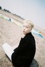 Jin promoting The Most Beautiful Moment in Life: Young Forever #2 (April 2016)