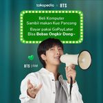 RM promoting Tokopedia (June 2022)