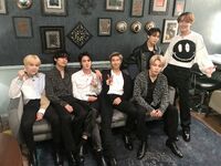 BTS Official on Twitter: "[#오늘의방탄] #BTS on The Late Late Show with James Corden 😎 블랙스완 첫 공개!😆 #BlackSwan🦢 #LateLateShow #BTSxCorden @latelateshow" [2020.01.29] #2