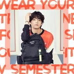 V promoting FILA #6 (January 2020)