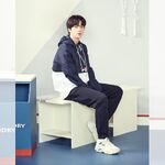 Jin promoting FILA #13 (February 2020)