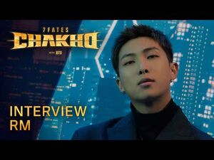 7FATES- CHAKHO with BTS (방탄소년단) - Interview - RM