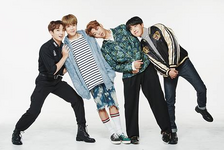 Jungkook, Jimin, J-Hope and RM for the BTS Festa #4 (June 2017)