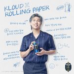 RM promoting Kloud Beer (September 2021)