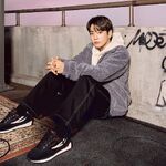 Jungkook promoting 2021 FILA Winter Collection #1 (October 2021)