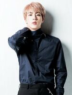 Jin promoting The Best of BTS -Japan Edition- #2 (January 2017)