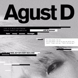 Agust D Cover