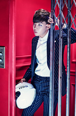 J-Hope promoting "Dope" #4 (June 2015)