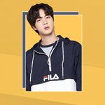 Jin promoting FILA #10 (February 2020)