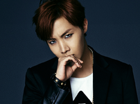 J-Hope promoting Dark & Wild #1 (August 2014)