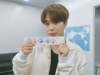 BTS Official on Twitter (Japan): "‘…’JIMINさんの手書きが入ったスタンプを是非楽しんでくださいね❤運営時間は13時~16時30分です!#防弾少年団" [2017.06.25] #1