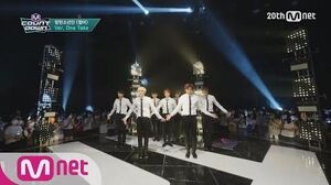 BTS performing "Dope" on M Countdown