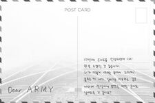 Jungkook BE Dear Army Postcard