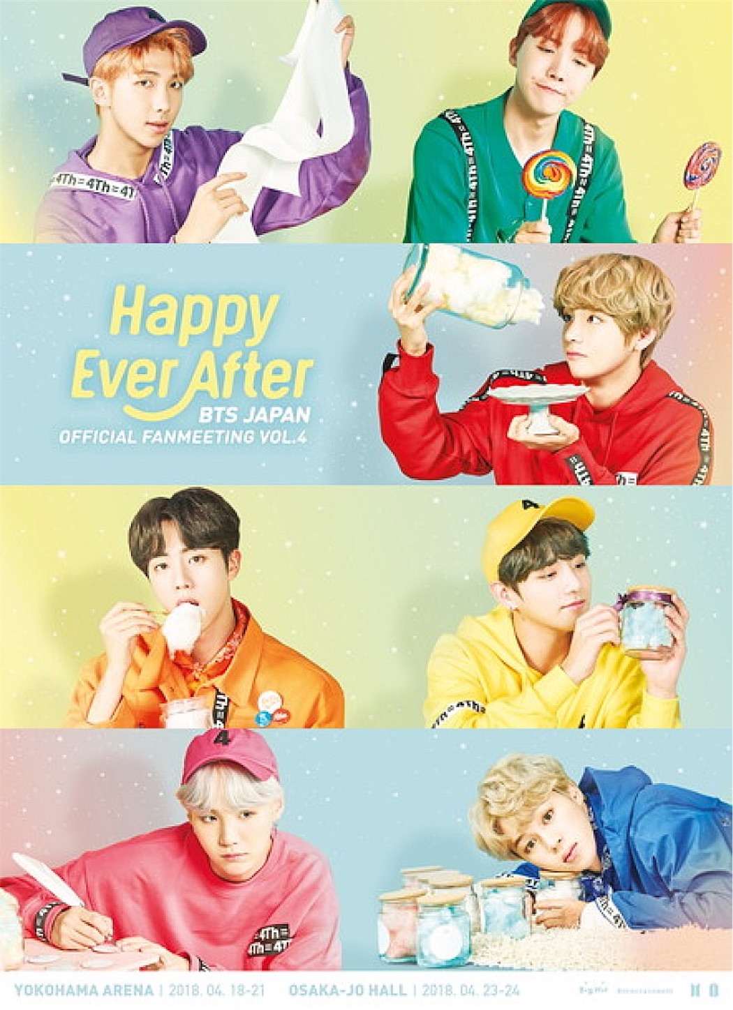 BTS JAPAN OFFICIAL FANMEETING VOL.4[Happy Ever After](UNIVERSAL MUSIC STORE & FC限定版)(Blu-ray Disc)