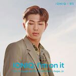 RM promoting "IONIQ: I'm On It" #2 (August 2020)