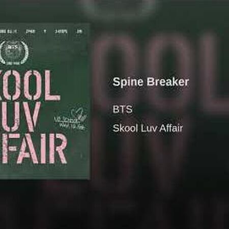 Spine Breaker Bts Wiki Fandom