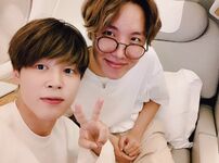 Jimin on Twitter: "다녀오겠습니다 ✈️ #JIMIN #호비" [2019.10.09]