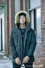 RM promoting Puma Space Down Jacket Collection #1 (October 2015)