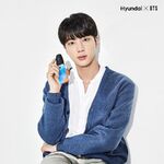 Jin promoting Hyundai Collection (July 2020)