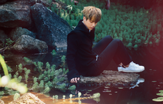 Jin promoting The Most Beautiful Moment in Life Pt.2 #4 (November 2015)