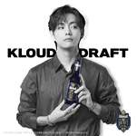 V promoting Kloud Beer #1 (November 2021)