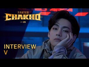 7FATES- CHAKHO with BTS (방탄소년단) - Interview - V (뷔)