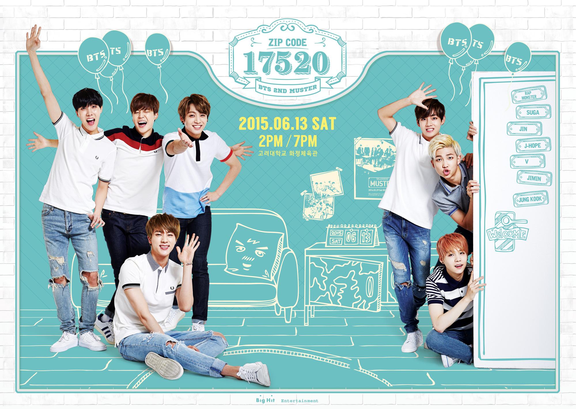 BTS 2ND MUSTER ZIP CODE 17520 - K-POP/アジア