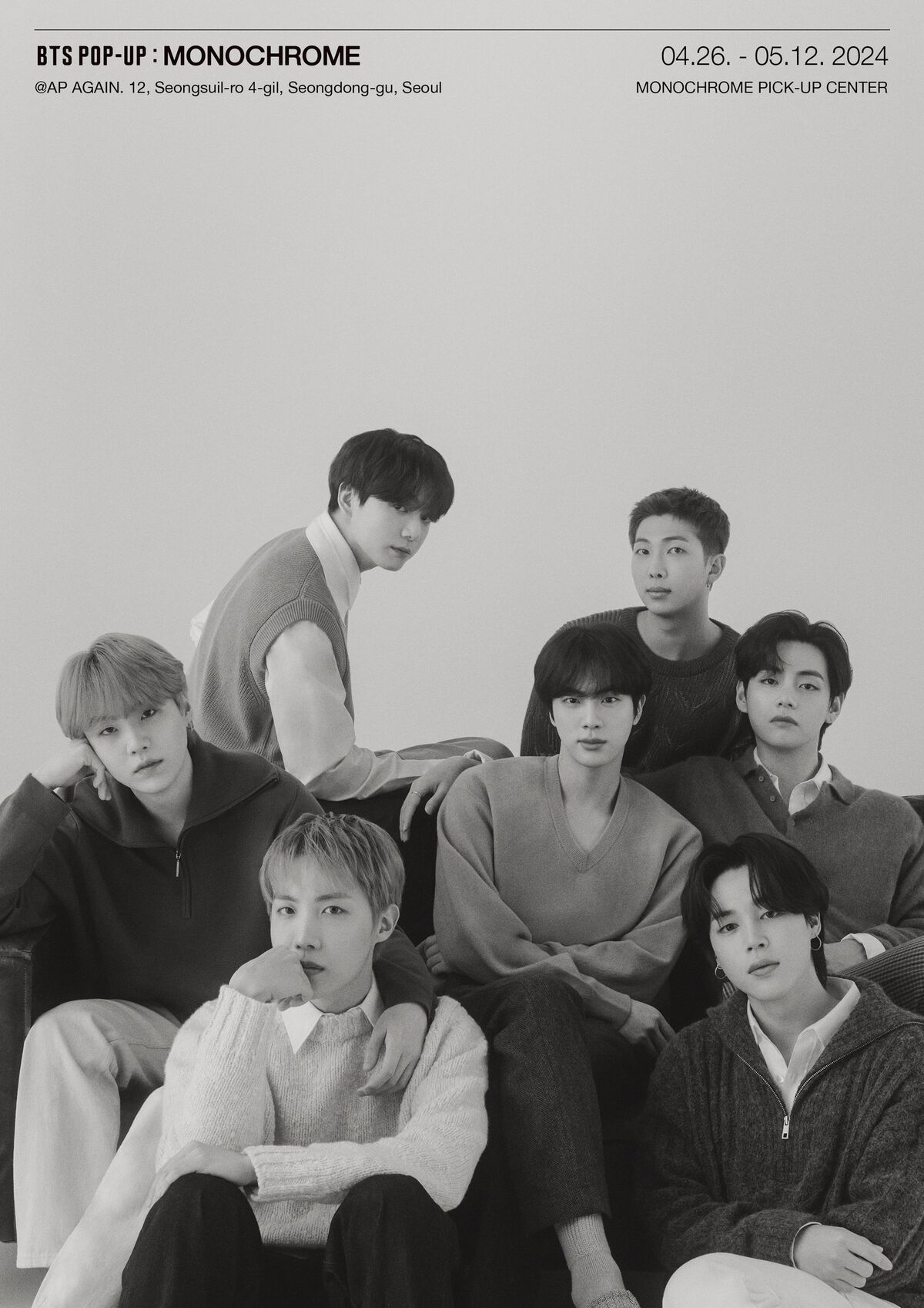BTS Pop-Up: MONOCHROME | BTS Wiki | Fandom